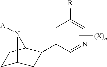 Nicotinic receptor compounds