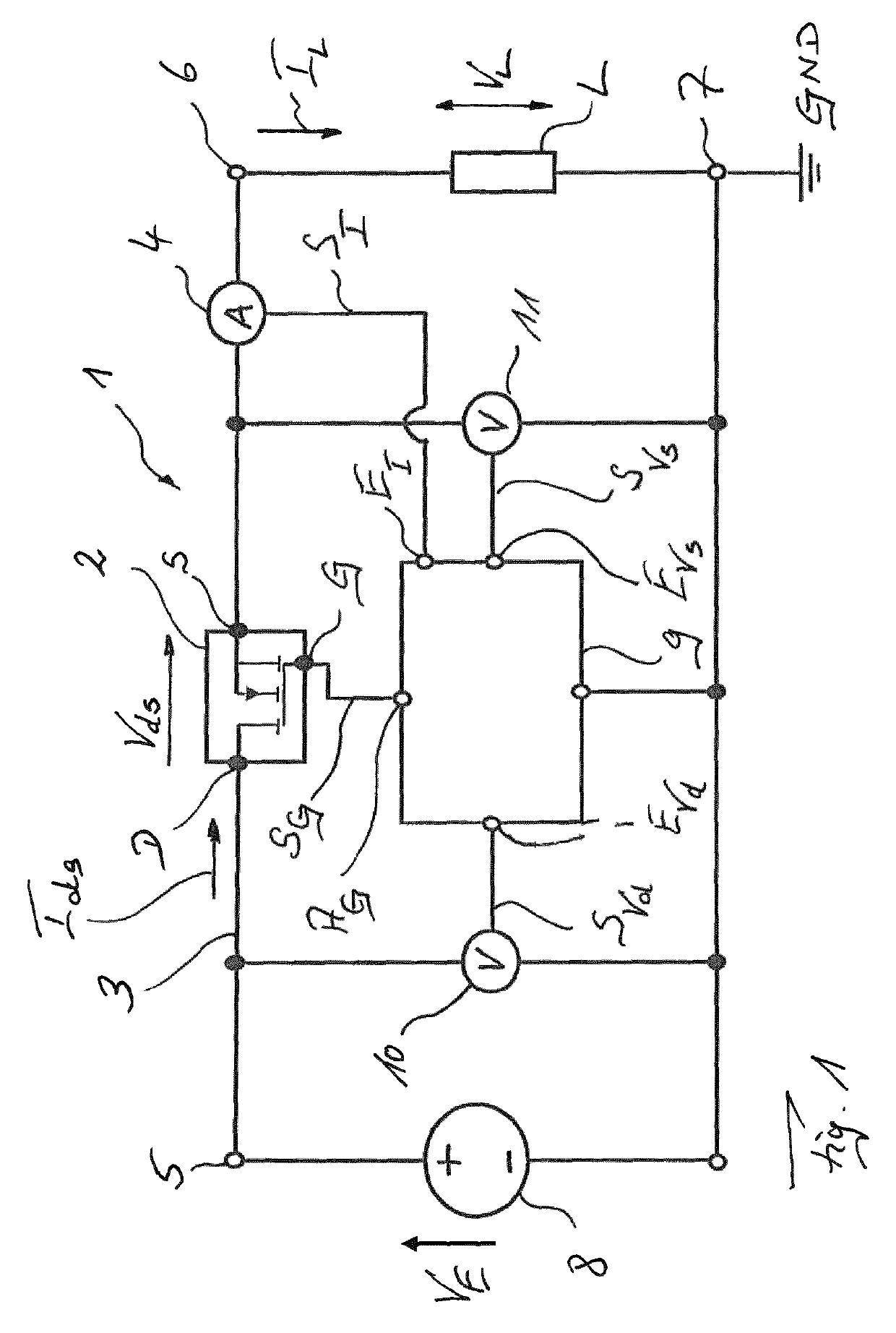 Electronic circuit breaker