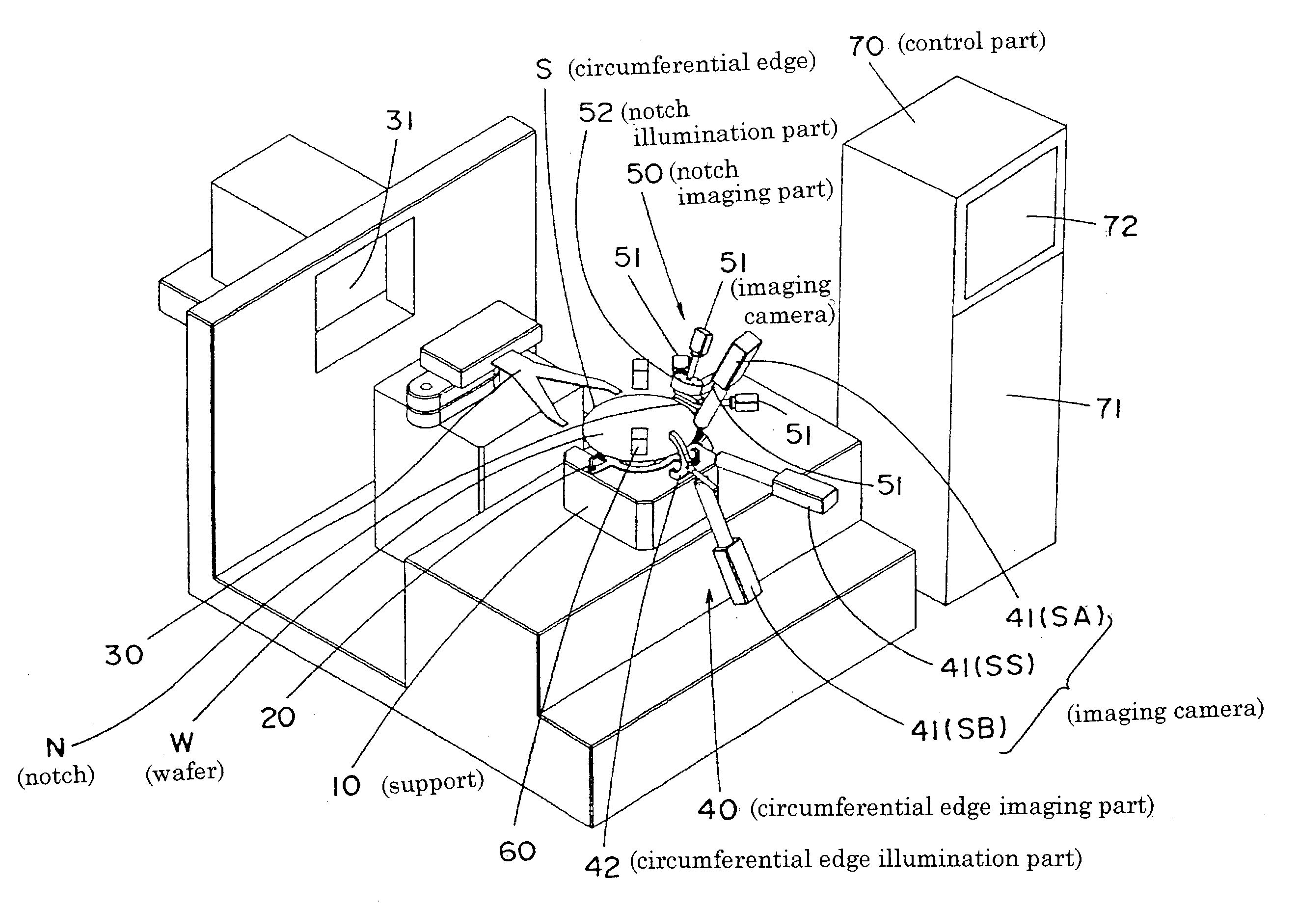Wafer inspection apparatus
