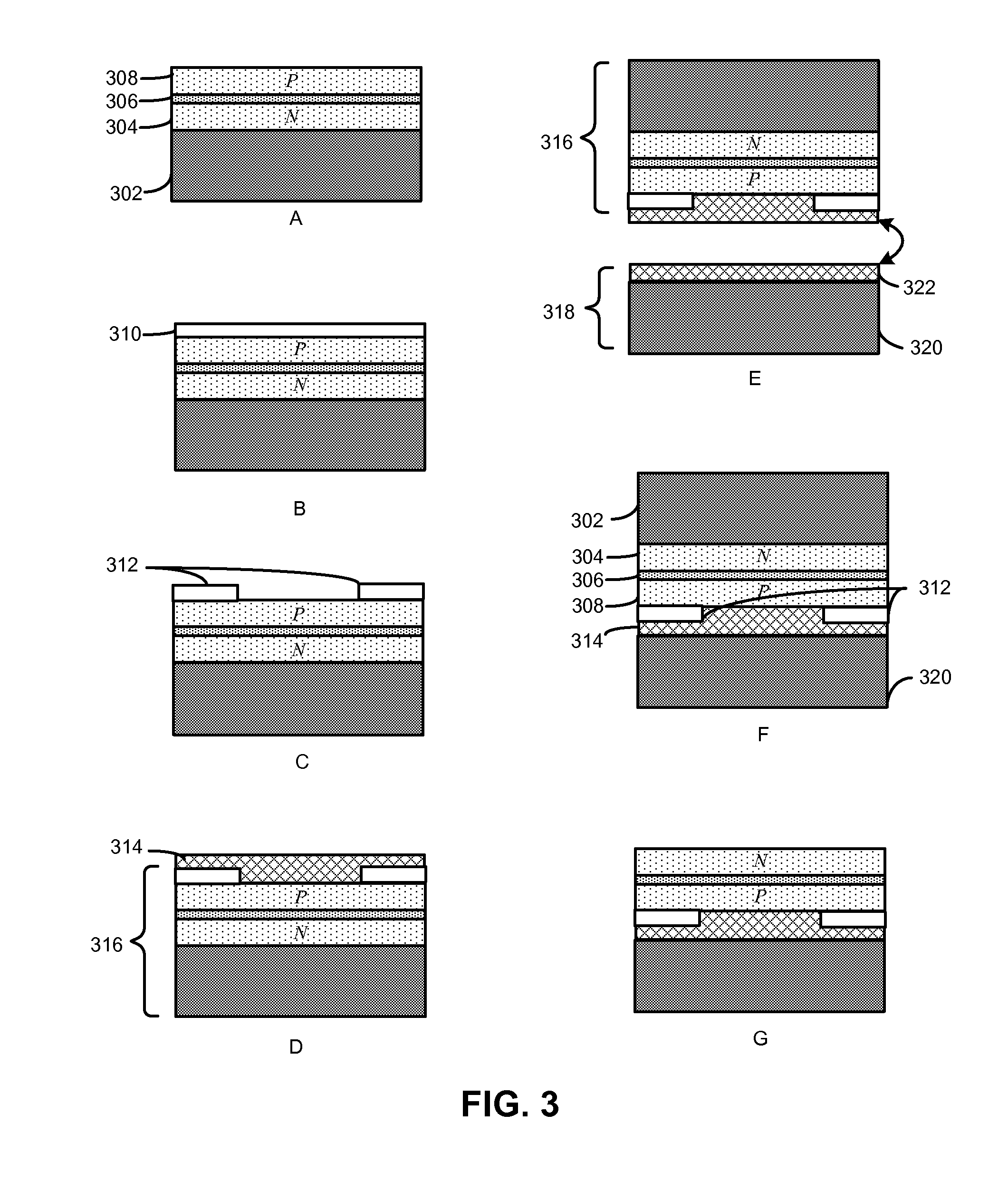 Semiconductor light-emitting device with double-sided passivation