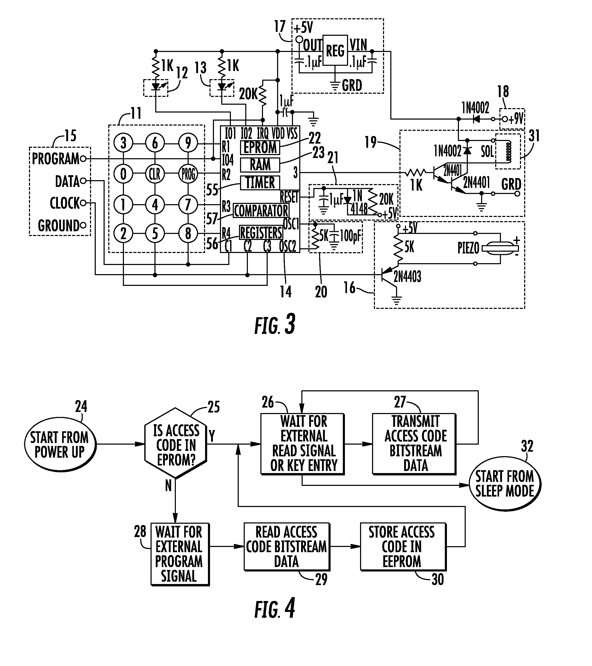 Electronic Access Control Device and Management System