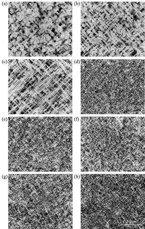 A method for preparing metal quasi-nano-lattice and the product obtained