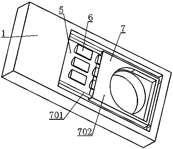 Outdoor walkway floor with luminous function and extrusion device thereof