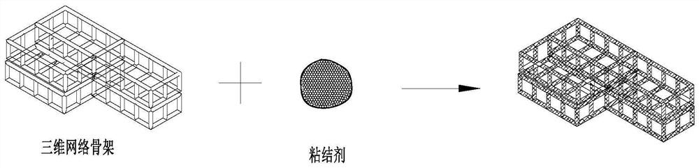 Preparation method of sound-absorbing parts