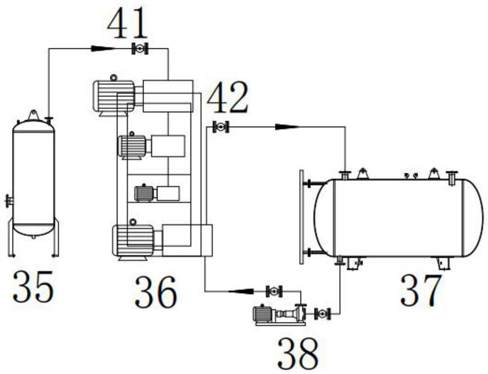 Kettle-tower integrated waste oil regeneration device