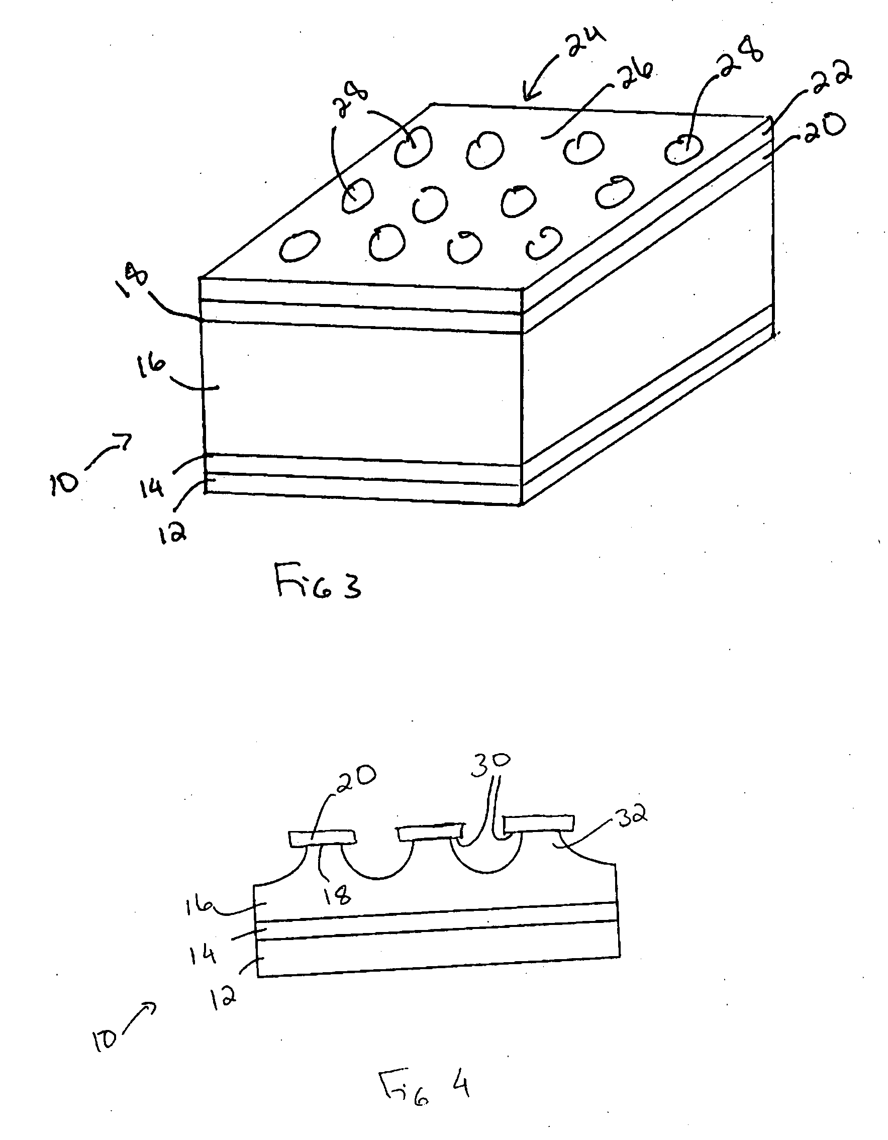 Fine pitch microcontacts and method for forming thereof