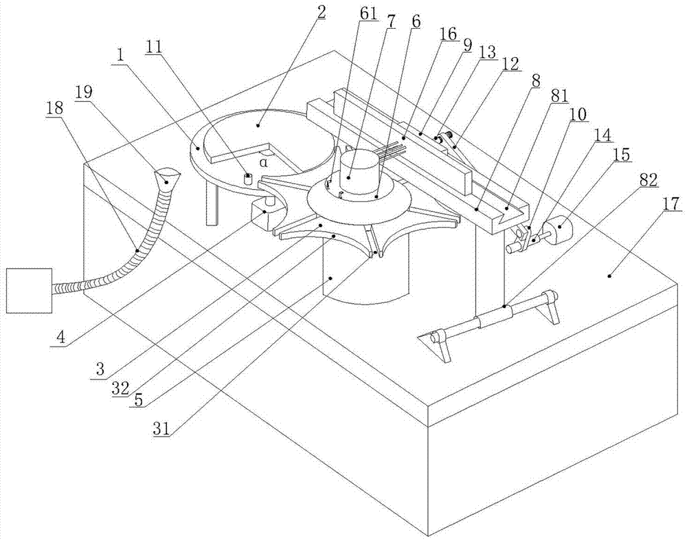 Wooden craft product grinding and polishing machine