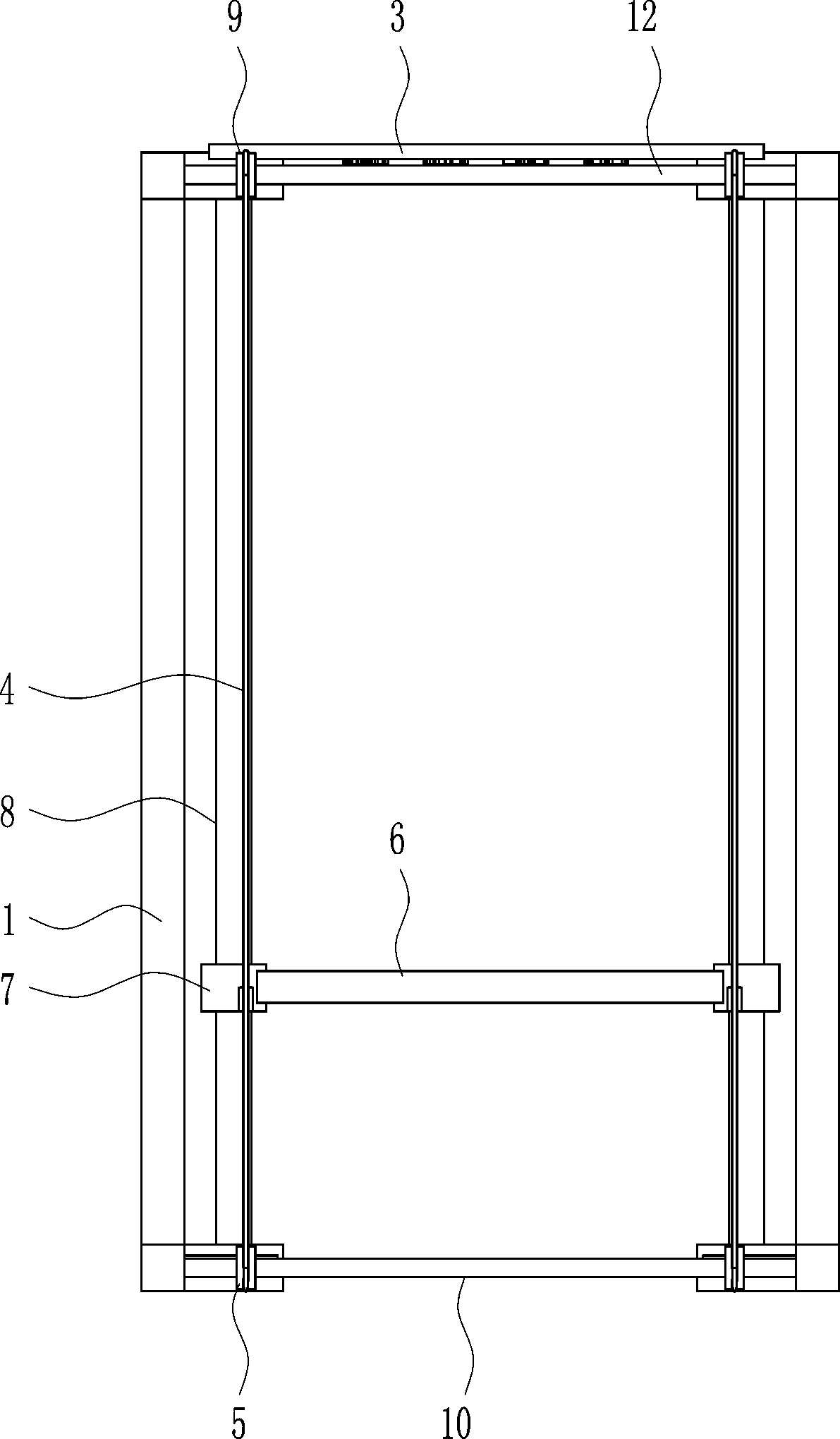 A garage that prevents others from parking indiscriminately