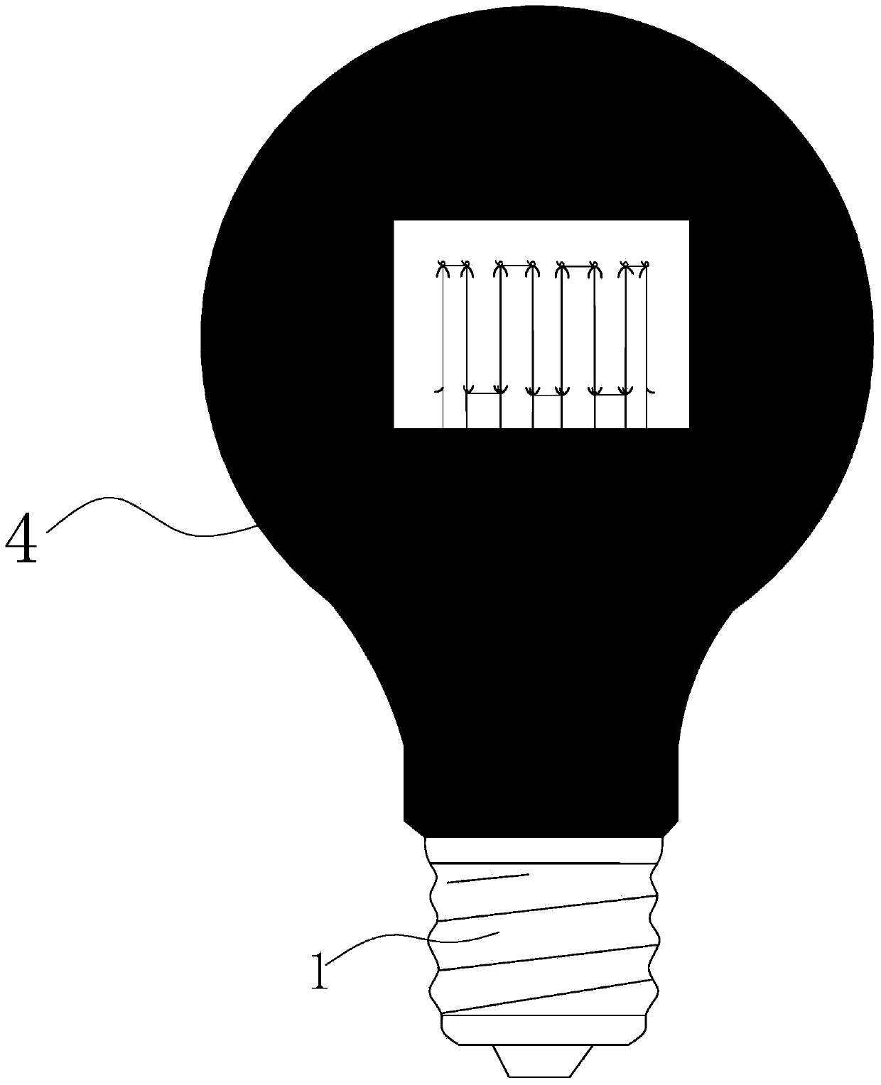 Luminous intensity detection standard lamp