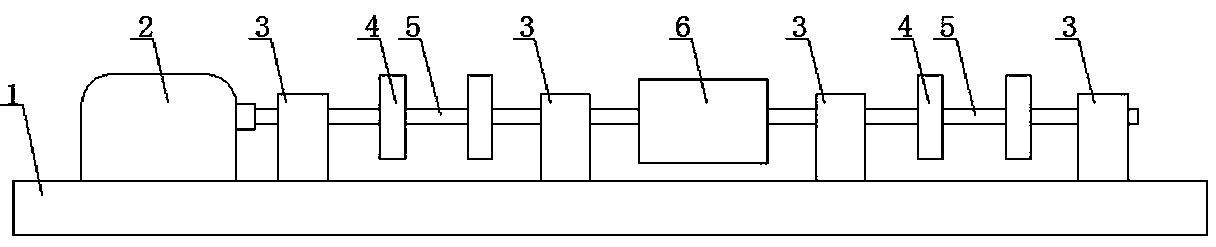 Rotor balance experiment table