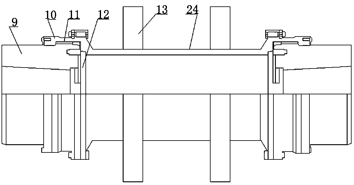 Rotor balance experiment table