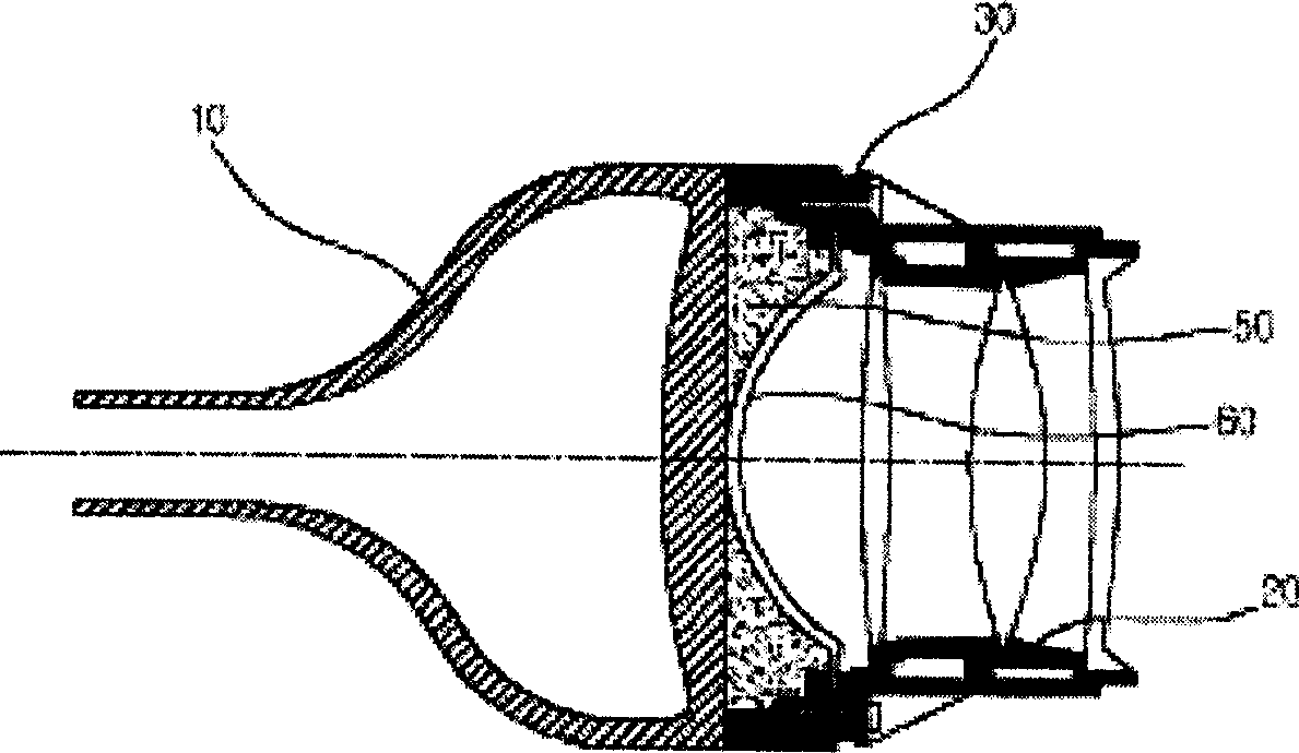 Heating structure of coolant for image display