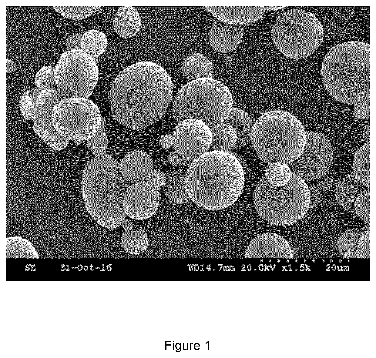 Process for preparing particles of polyphenylene sulfide polymer