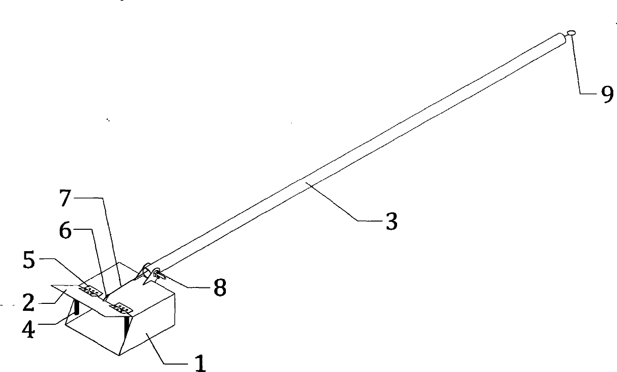 An angle-adjustable multi-function sampling shovel