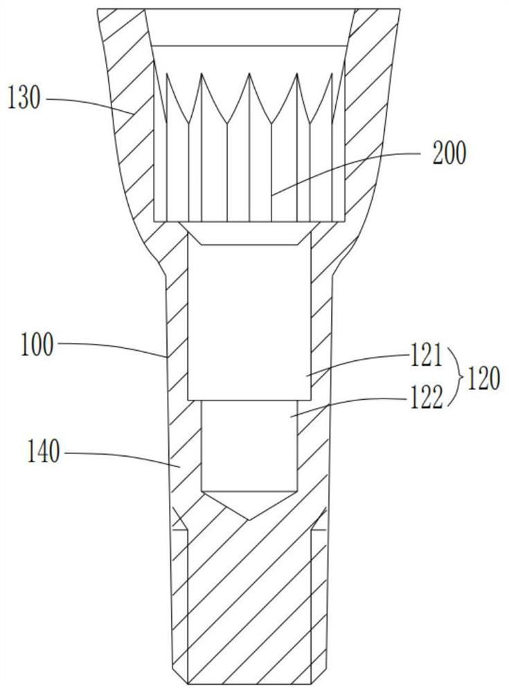 Dental implant structure and preparation method thereof