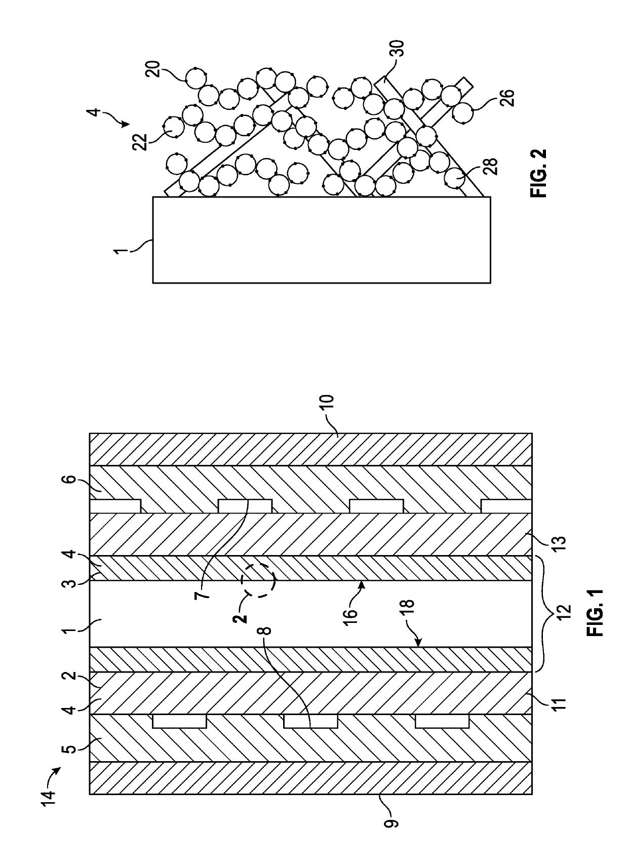 Fuel cell with segregated electrolyte distribution and method for making the same