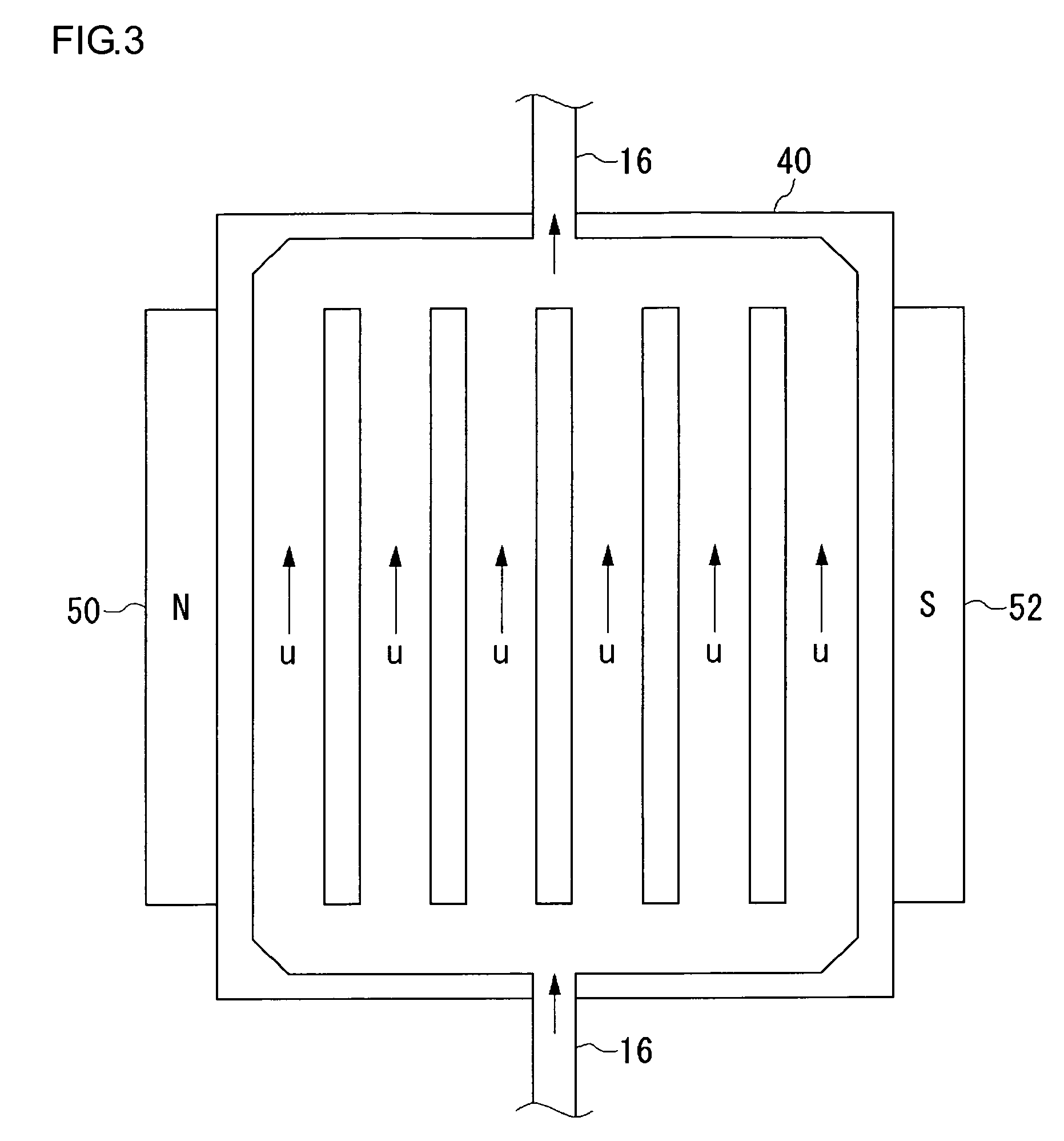 Power supply system employing conductive fluid