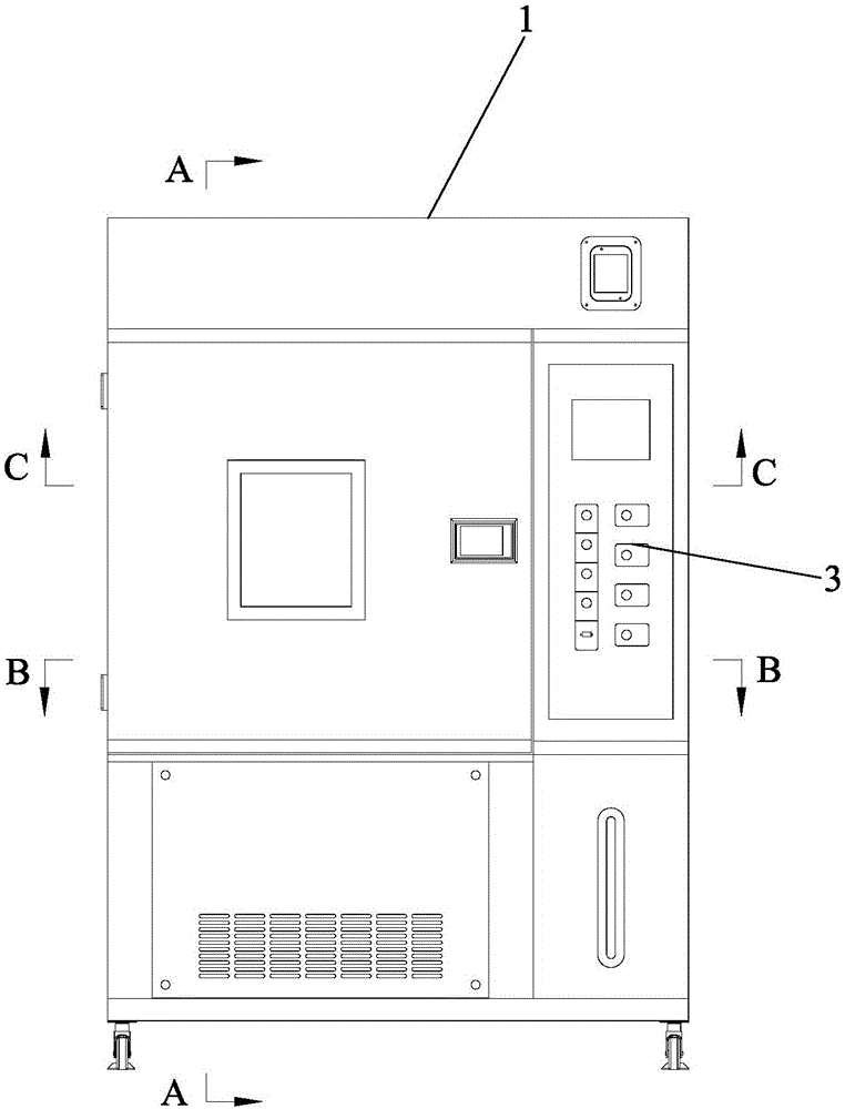 Xenon lamp aging tester