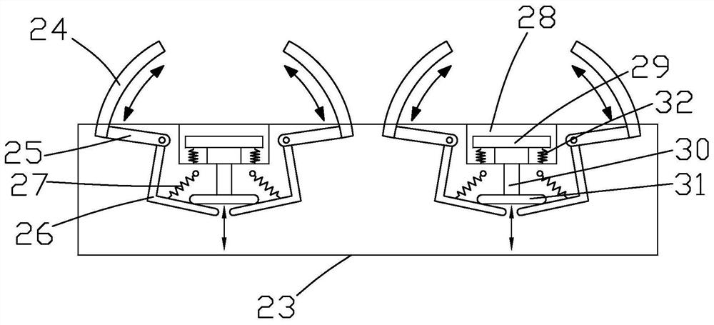 A campus escape device and its installation method