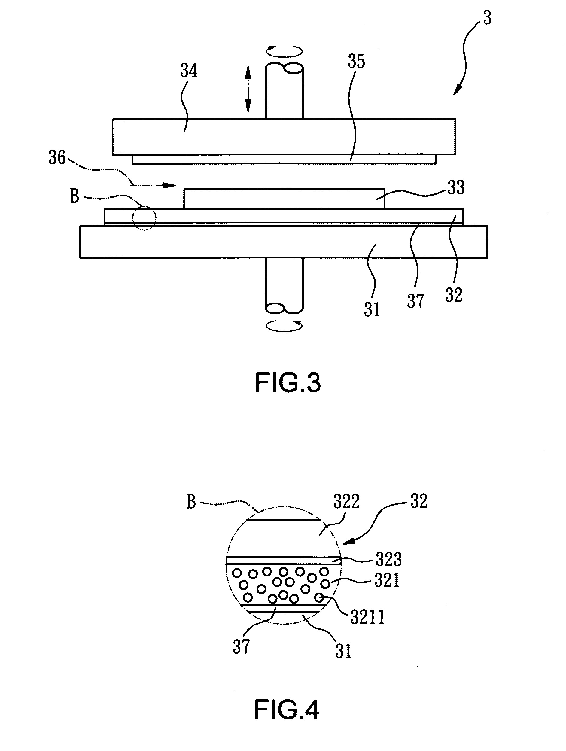 Composite sheet for mounting a workpiece and the method for making the same