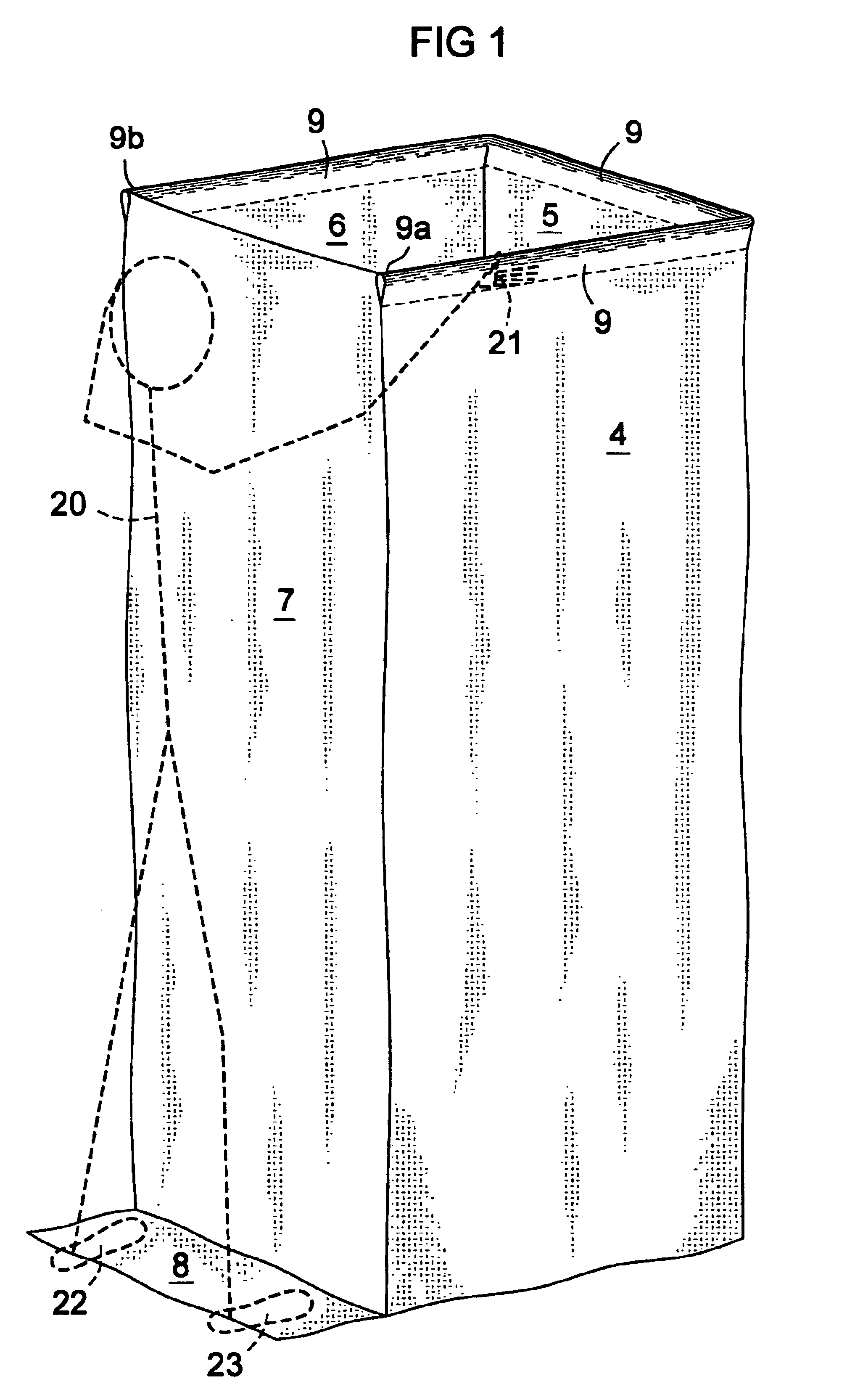 Portable dressing blind and method of use