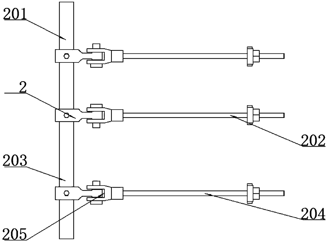 Prestress joint production line for producing concrete slabs and concrete beams