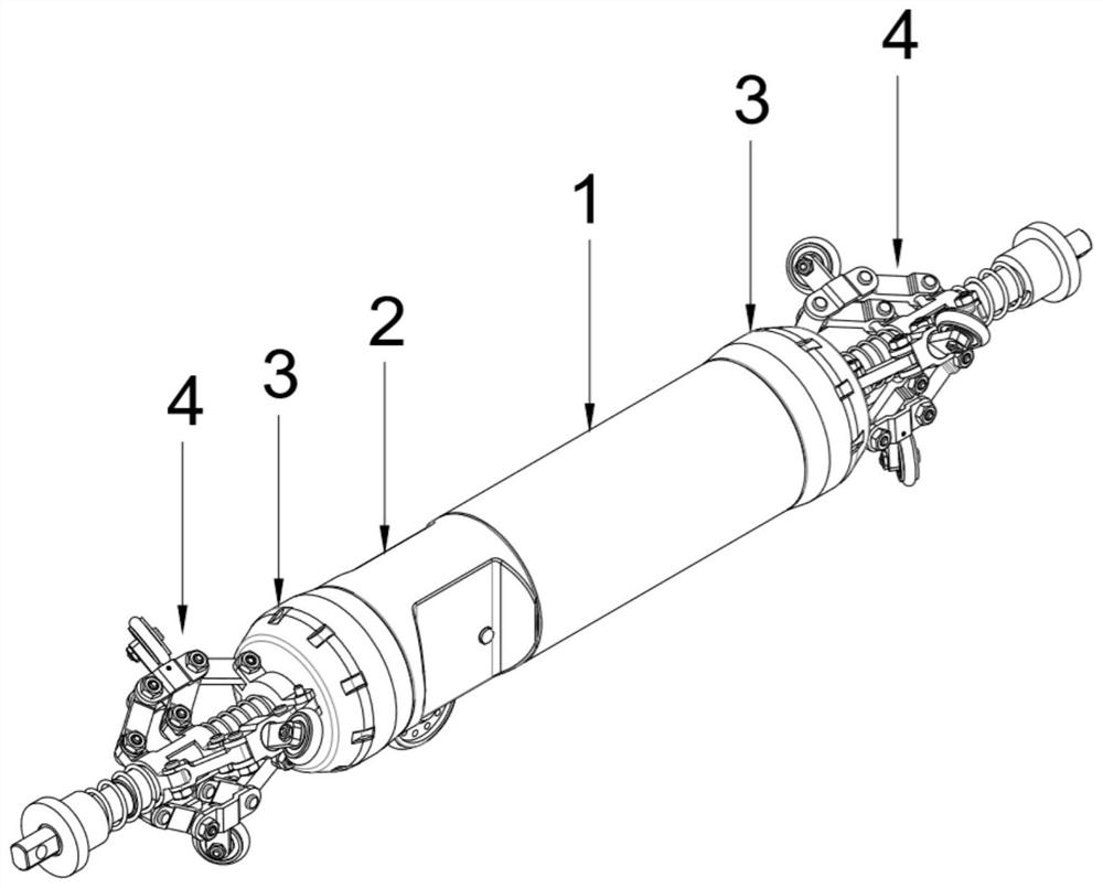 A floating spiral walking distance measuring device