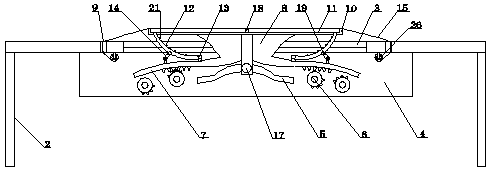 Medical turning over bed