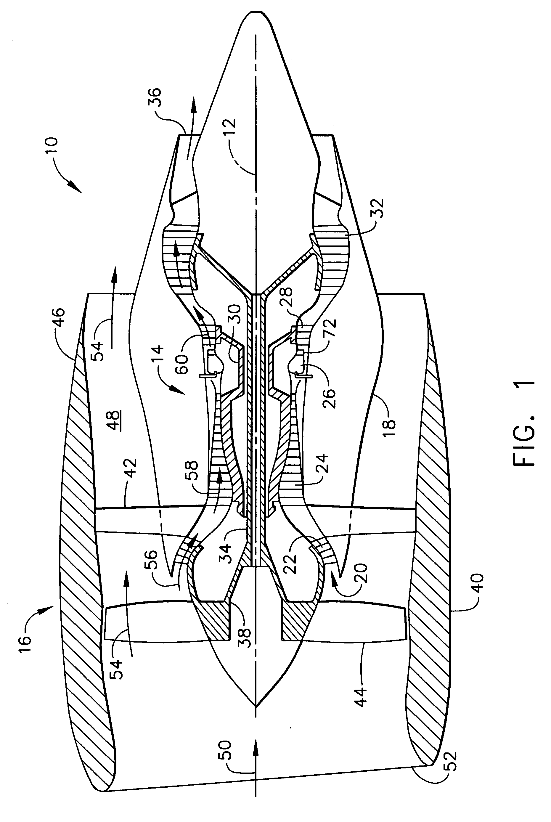 Mixer assembly for combustor of a gas turbine engine having a main mixer with improved fuel penetration