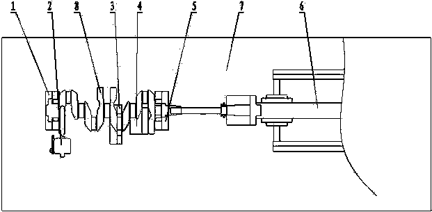 Press fitting fixture for engine crankshaft sprocket