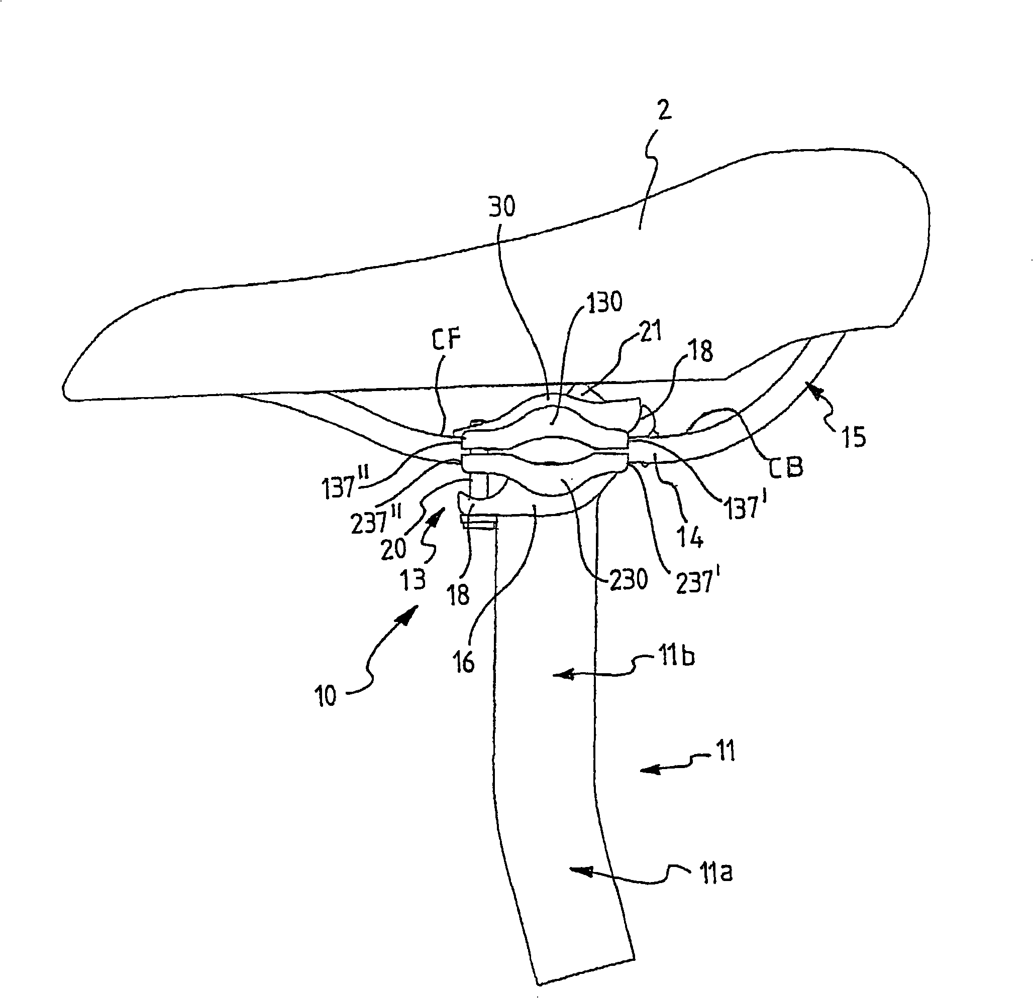 Seat pillar of bicycle