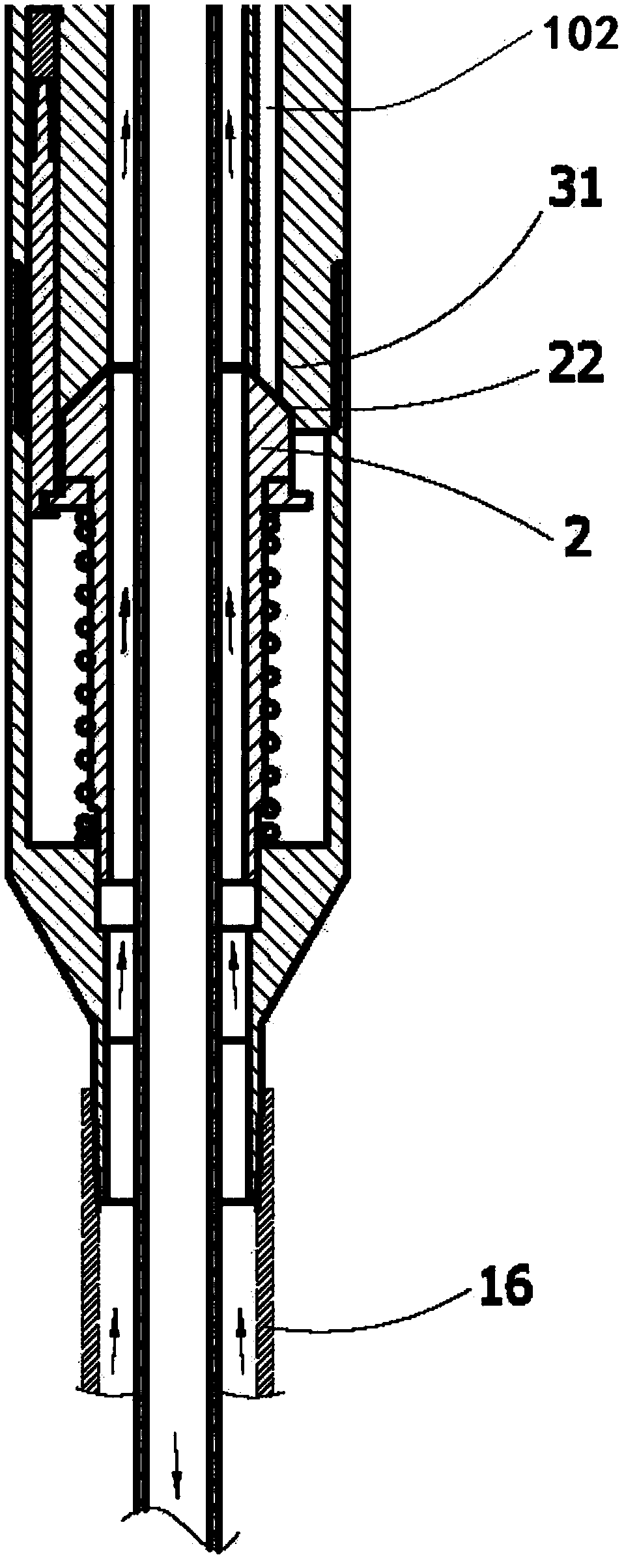 Annular valve plate type downhole safety device