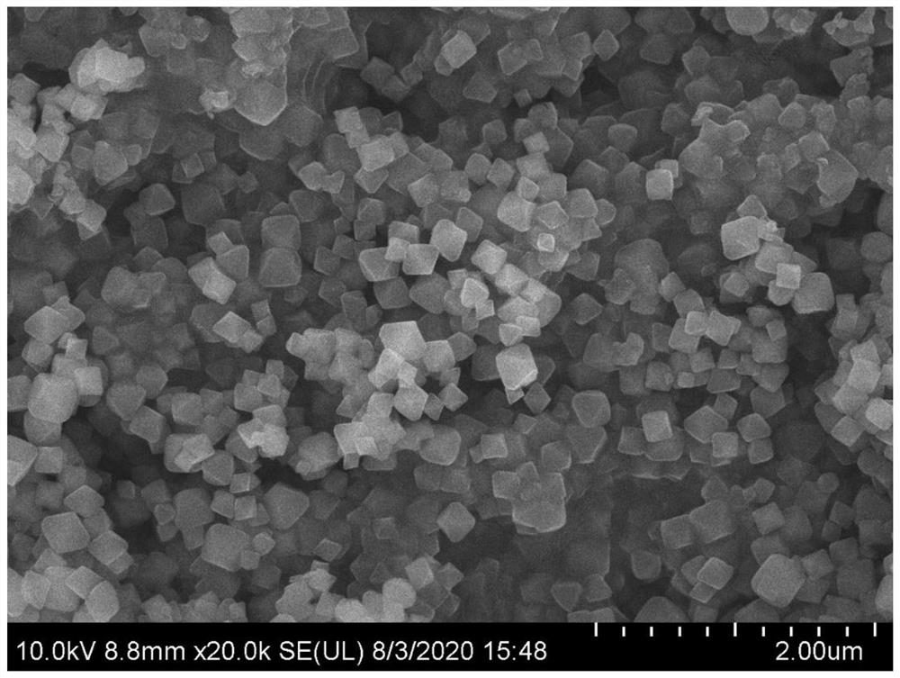A kind of bimetallic fluoride and its preparation method and application in lithium-free positive electrode