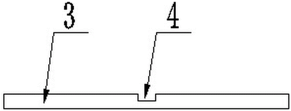 Fixed structure of glass ribs