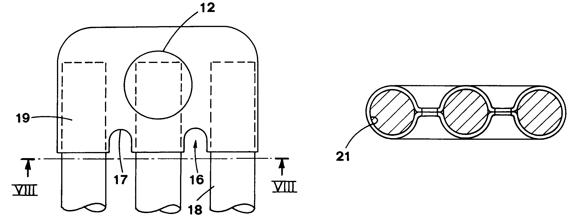 Method for producing a head element for heaters