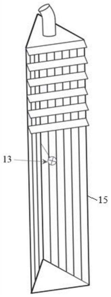 Integrated device and operation method for efficiency enhancement and antifreeze of photothermal assisted indirect air cooling tower