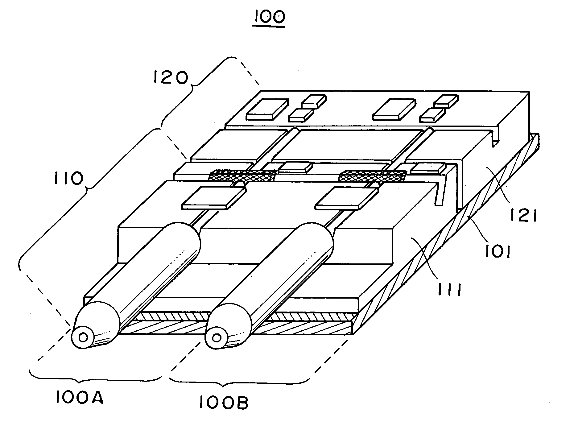 Optical module and a method of fabricating the same
