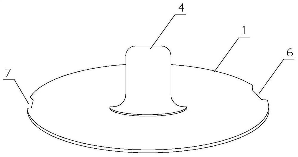 A flat plate thick film heater and its preparation process