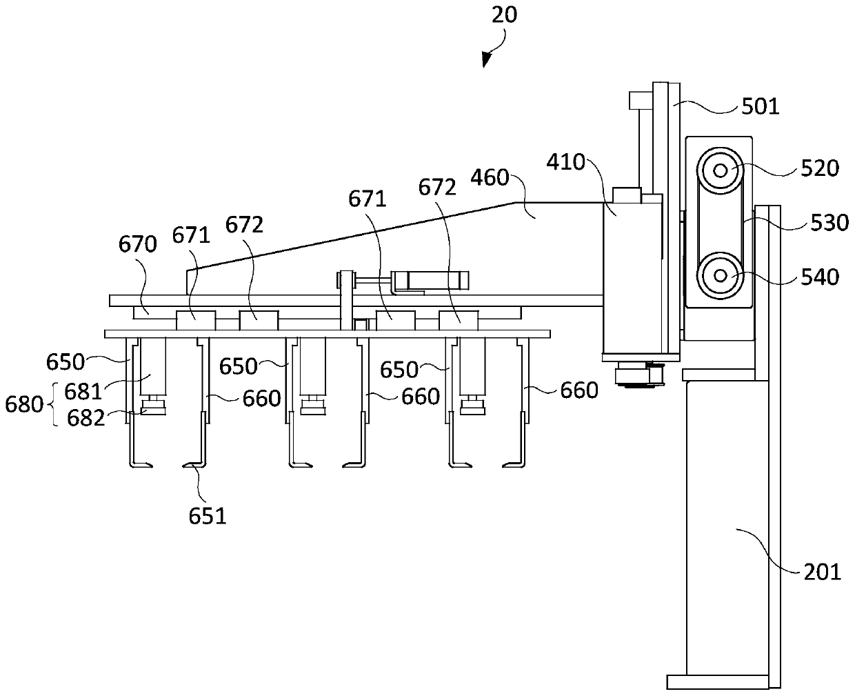 Cell grabbing equipment