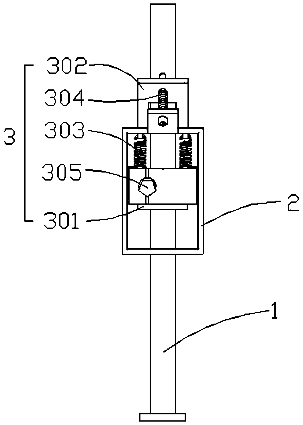 Die lifting device for casting