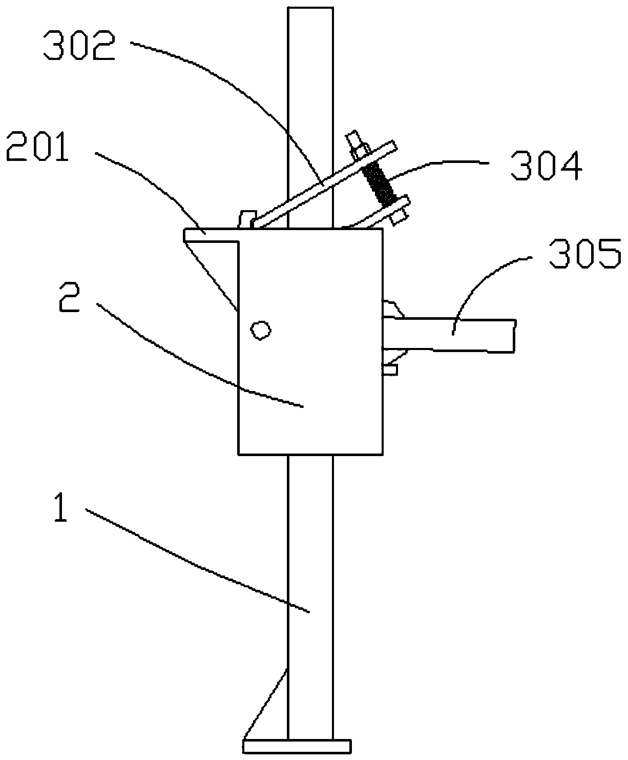 Die lifting device for casting