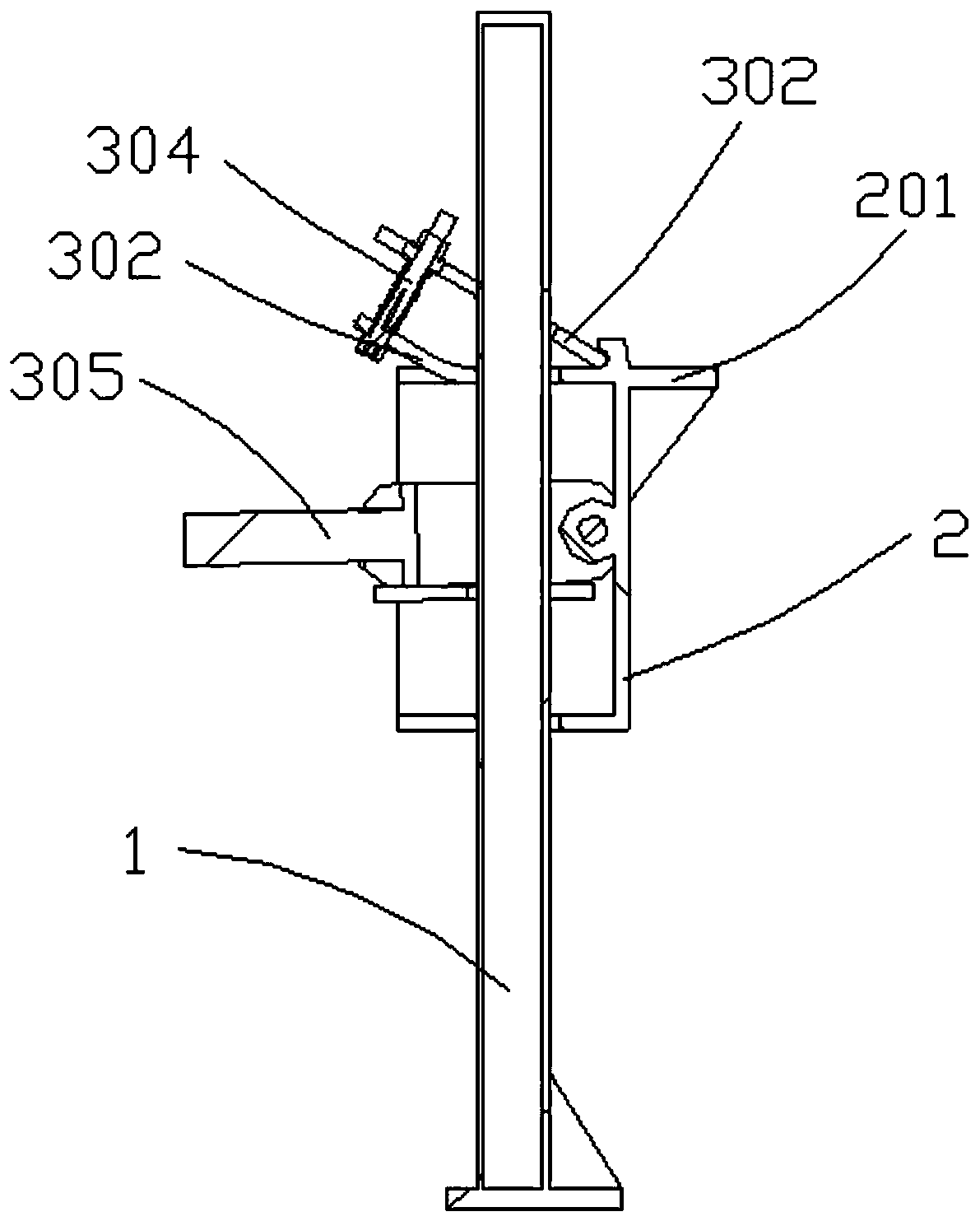 Die lifting device for casting