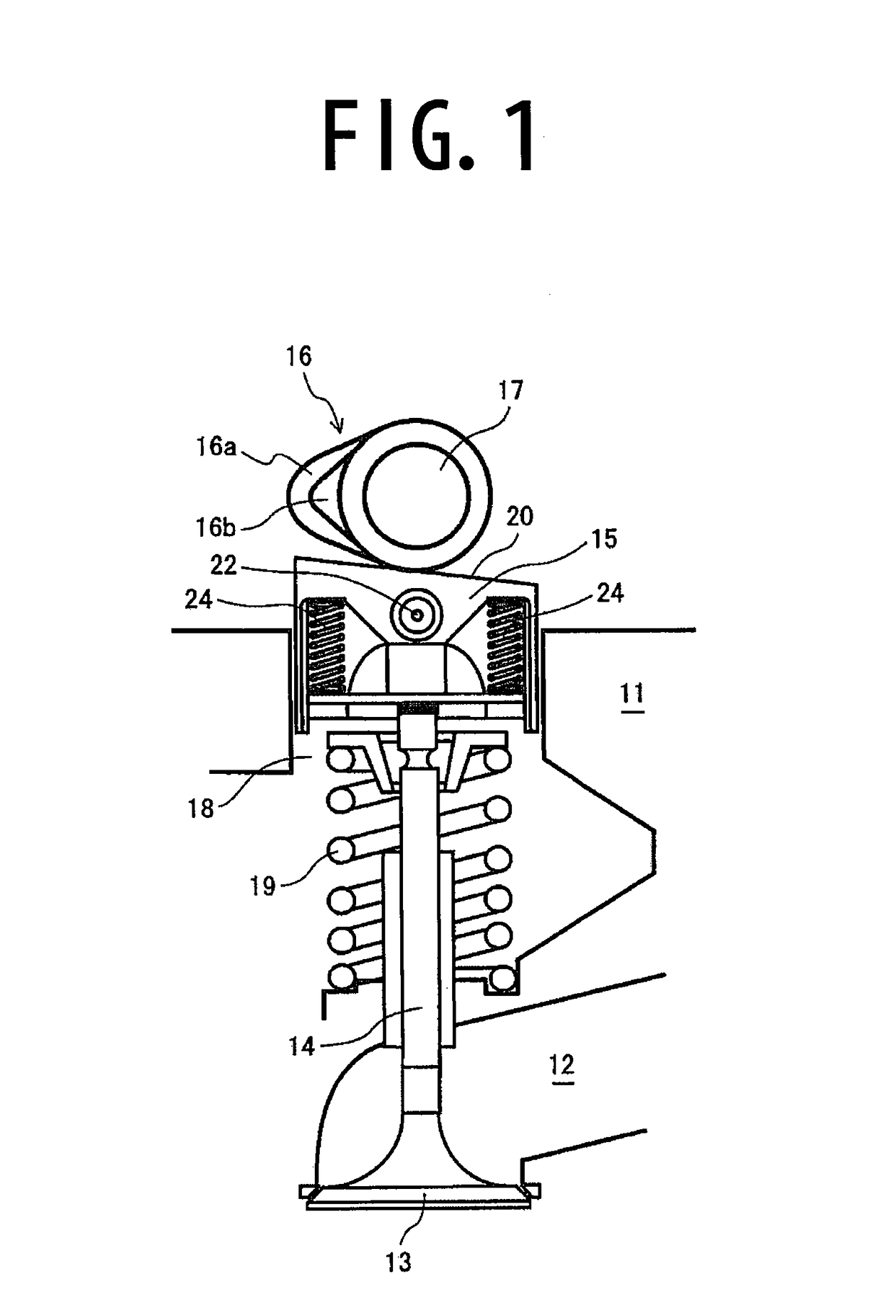 Direct-acting valve lifter of internal combustion engine