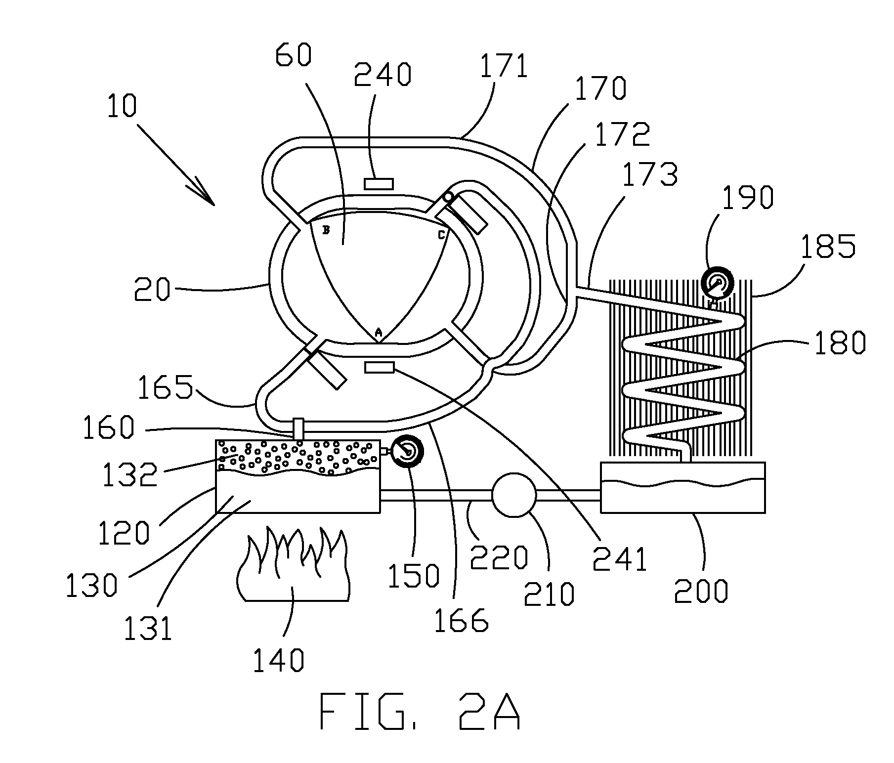 Heat engine with linear actuators