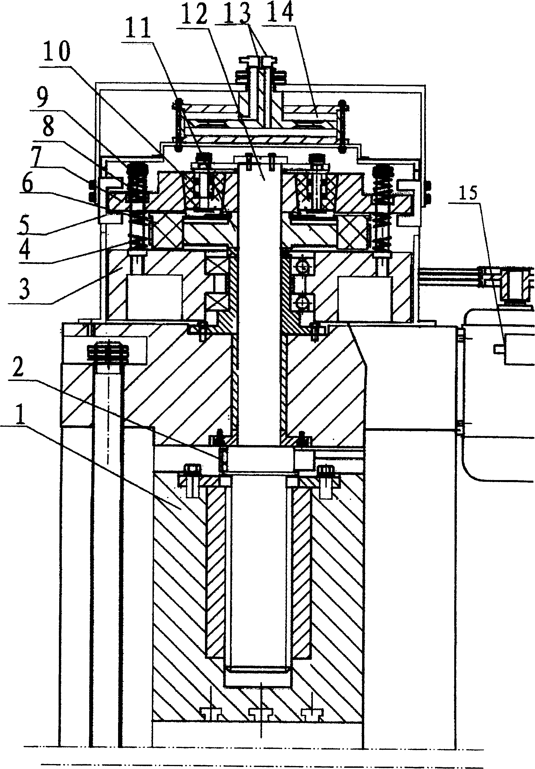 Clutch type screw press
