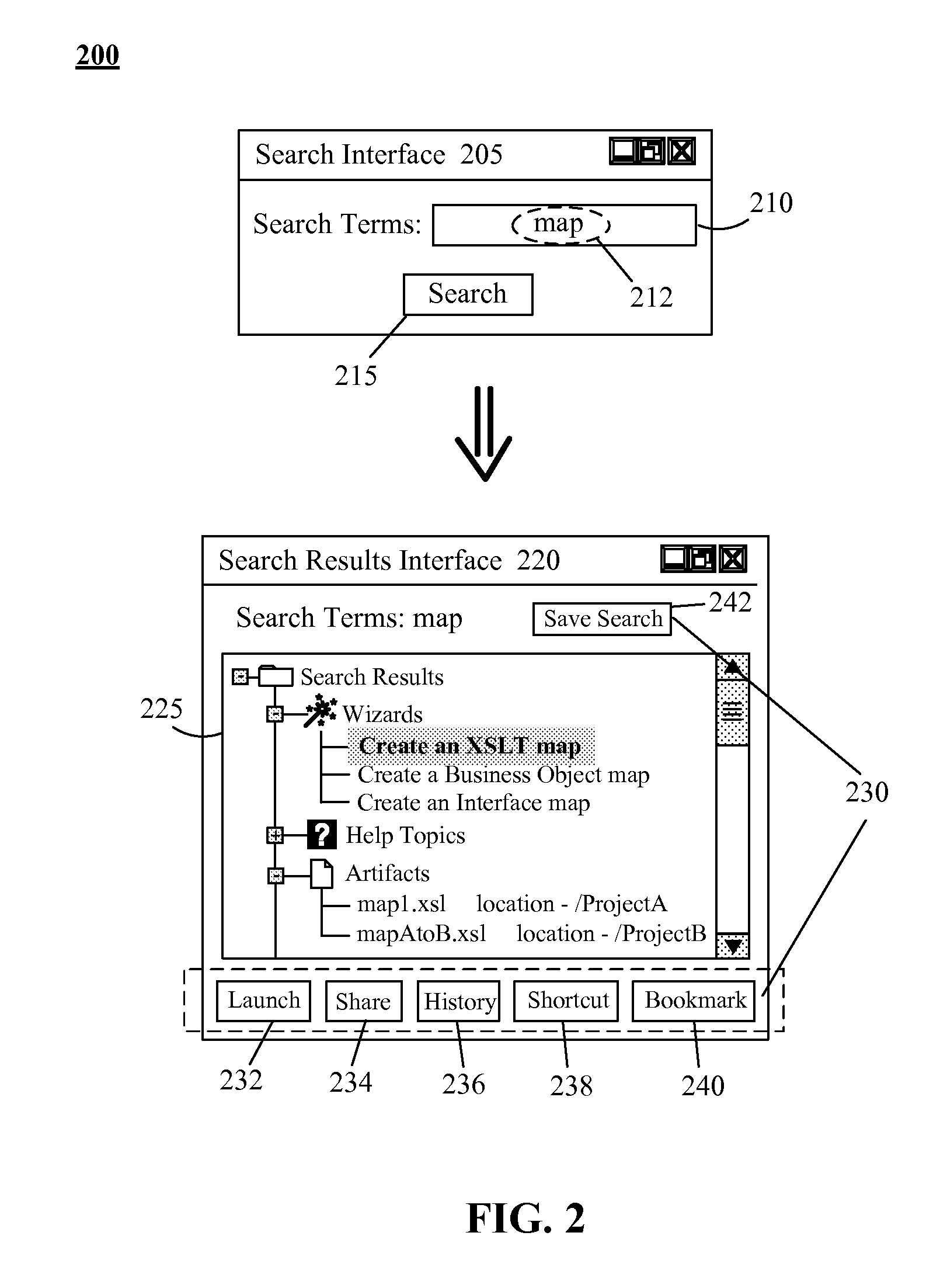 Solution providing navigation-independent access to elements of a software integrated development environment (IDE) using uniform resource locators(URLs)