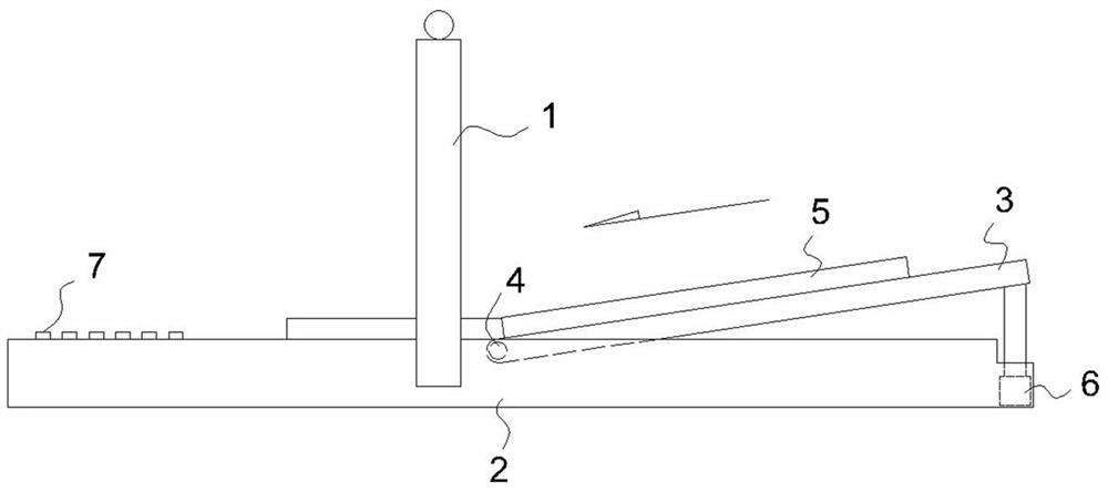 A vehicle self-drag scanning system for fixed transmission radiation imaging