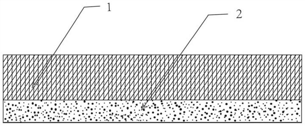 Strong-sunscreen umbrella fabric and preparation method thereof