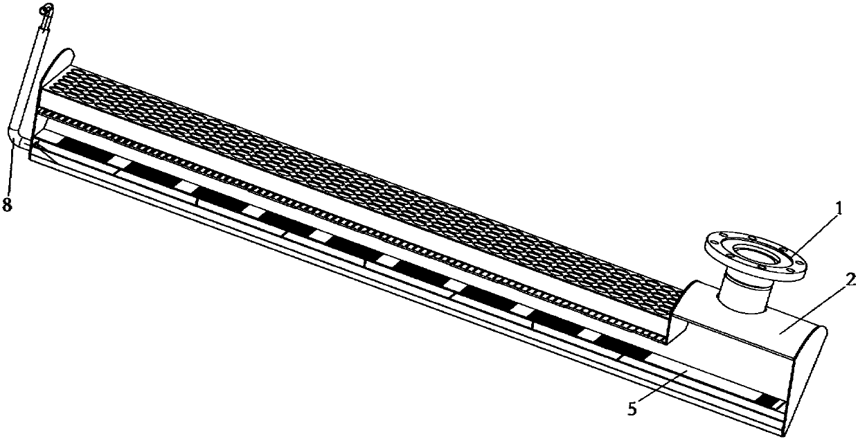 Oil separation device, condenser and refrigeration equipment