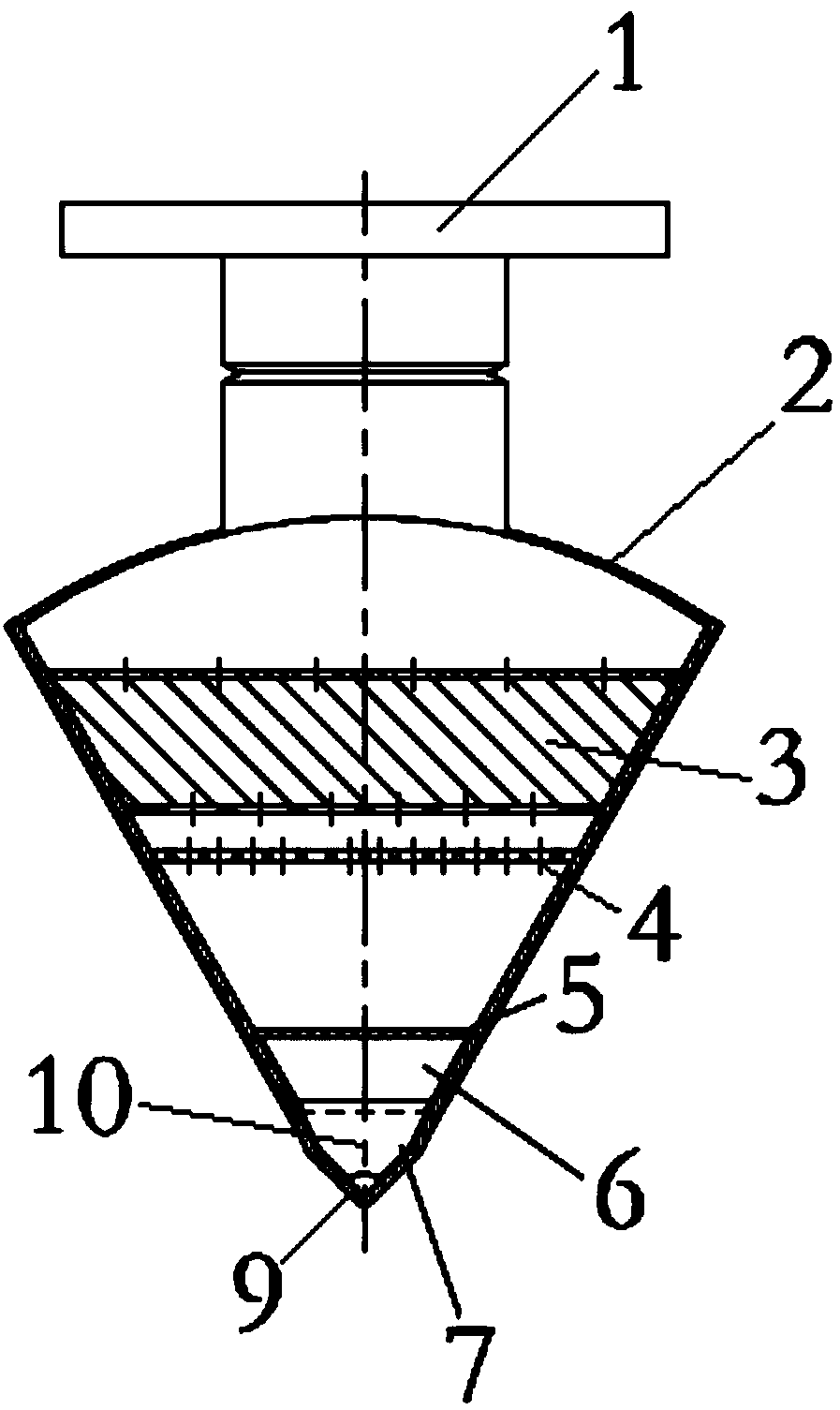 Oil separation device, condenser and refrigeration equipment